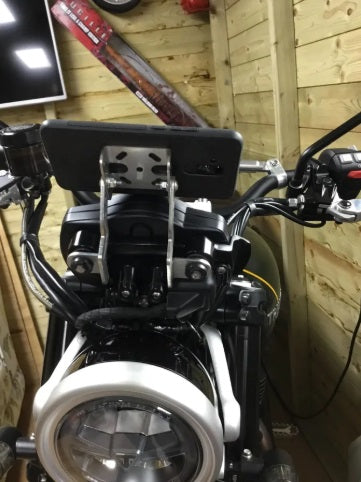 Iconic Parts GPS / Phone Mount Kit - Triumph Scrambler 1200 XE / XC