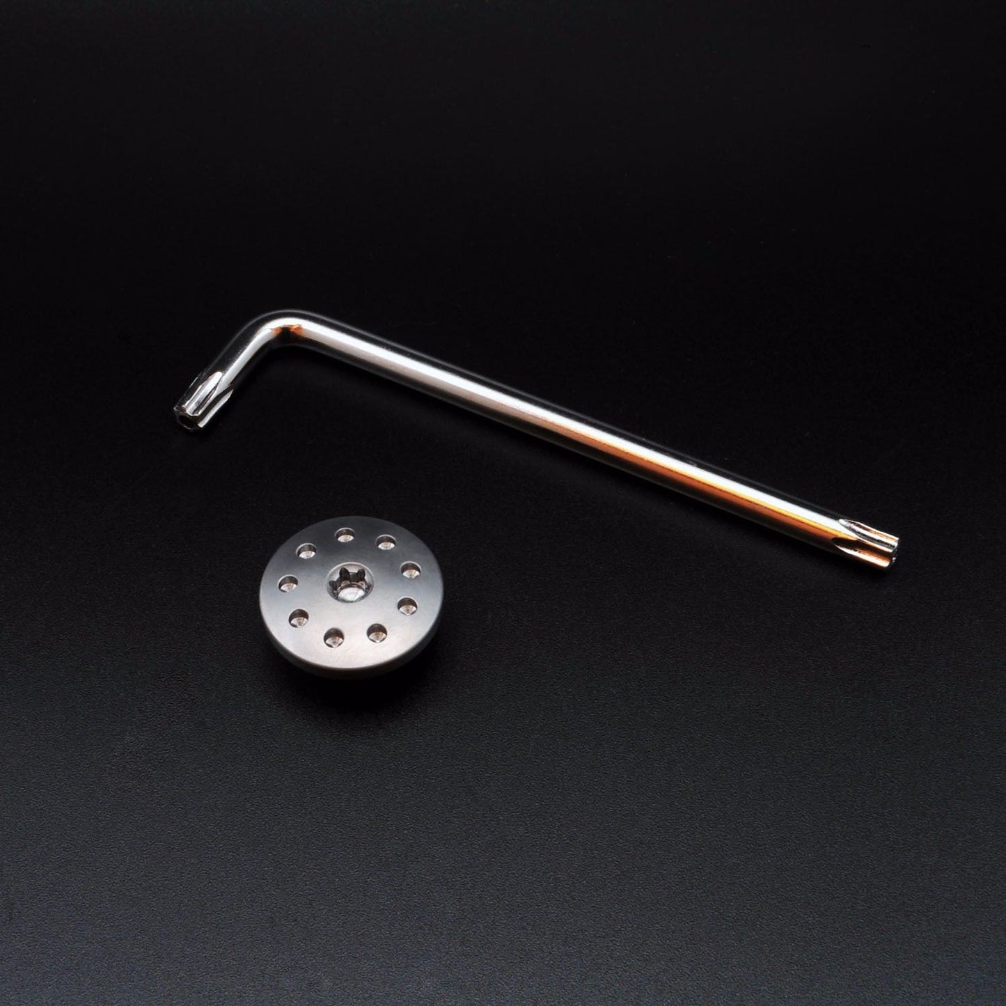 Super Corse Titanium Oil Fill Cap - Ducati Scrambler