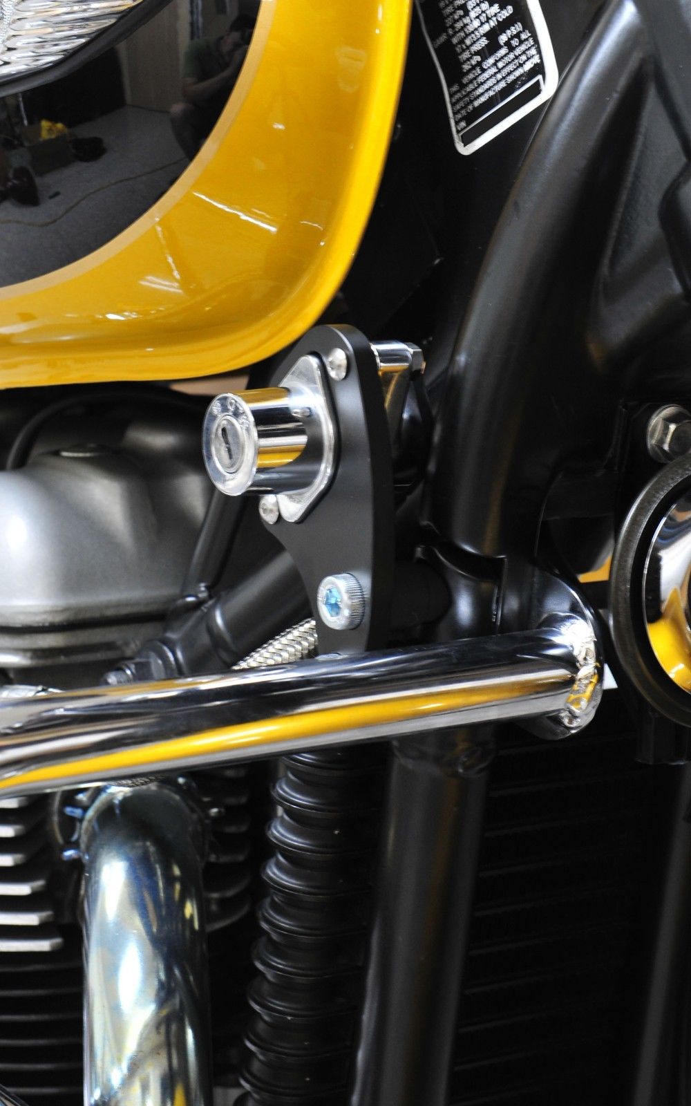 Super Corse Key Relocation Kit - Bonneville, Scrambler, Thruxton