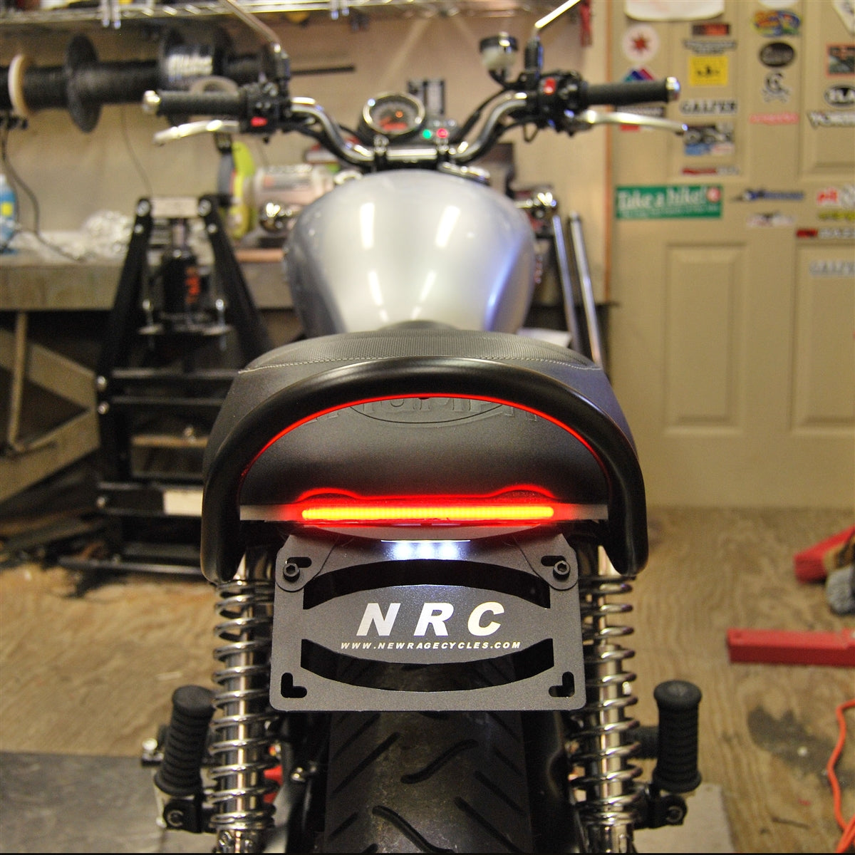 New Rage Cycles LED Fender Eliminator Kit - 2001 - 2015 Triumph Bonneville / Scrambler