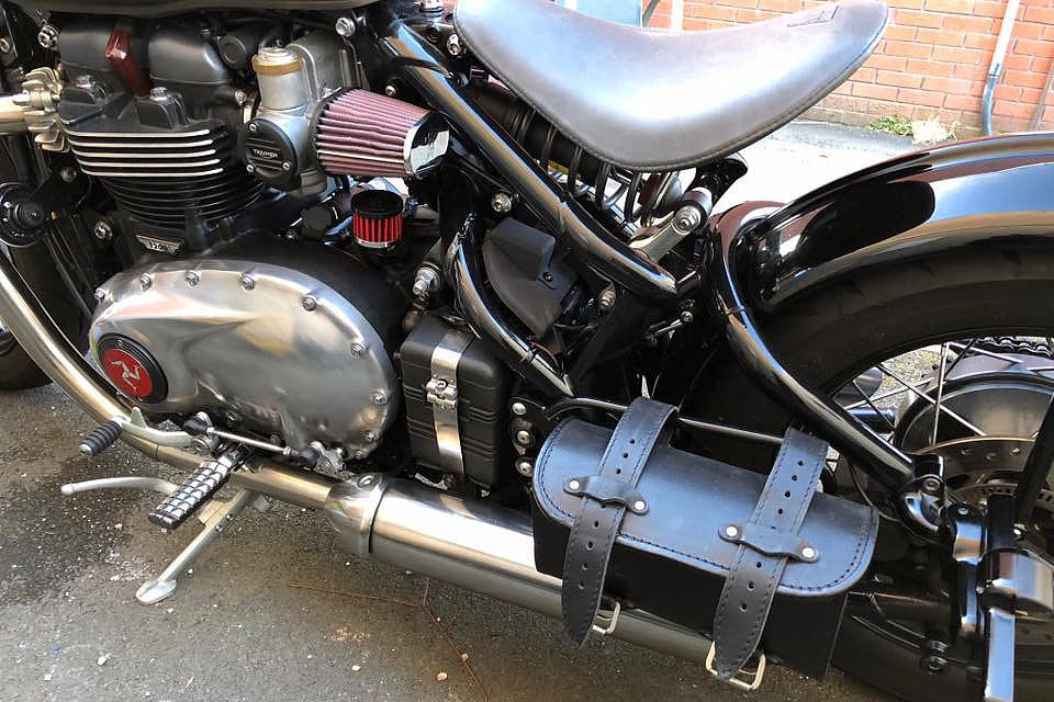 Viba Wiring Harness Cover - Triumph Bobber