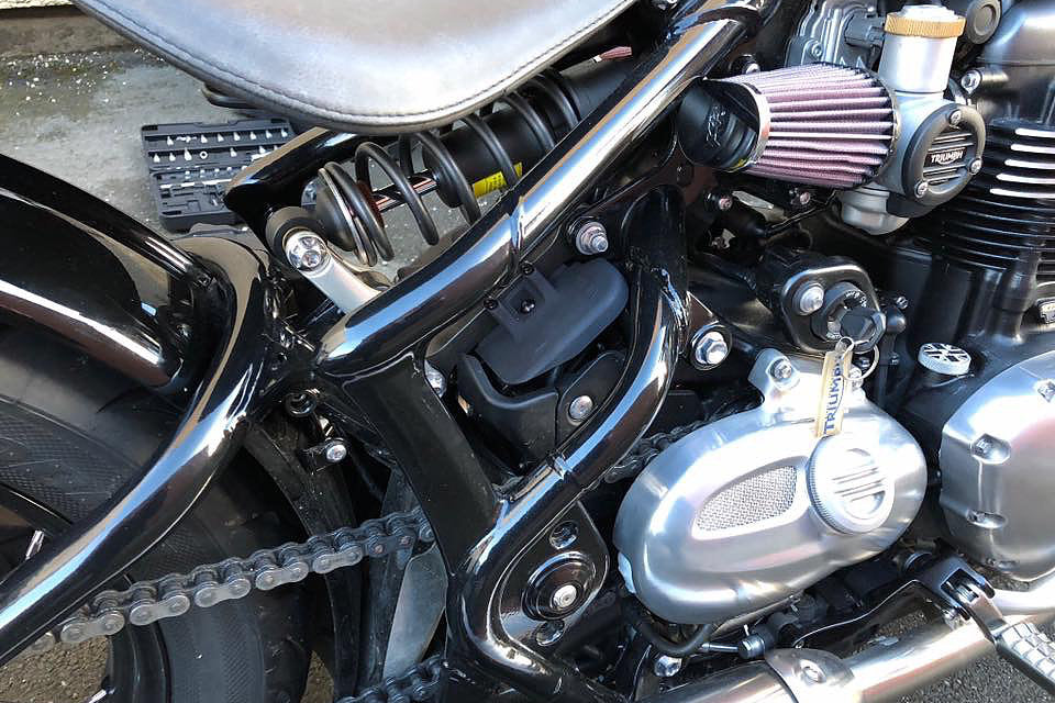 Viba Wiring Harness Cover - Triumph Bobber