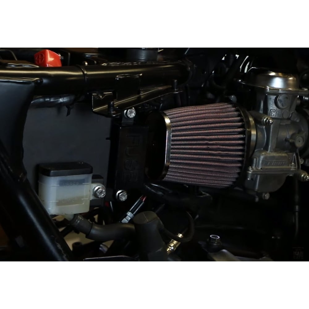 Motone Air Box Elimination tray - 2008 - 2015 Triumph Bonneville, Thruxton, Scrambler