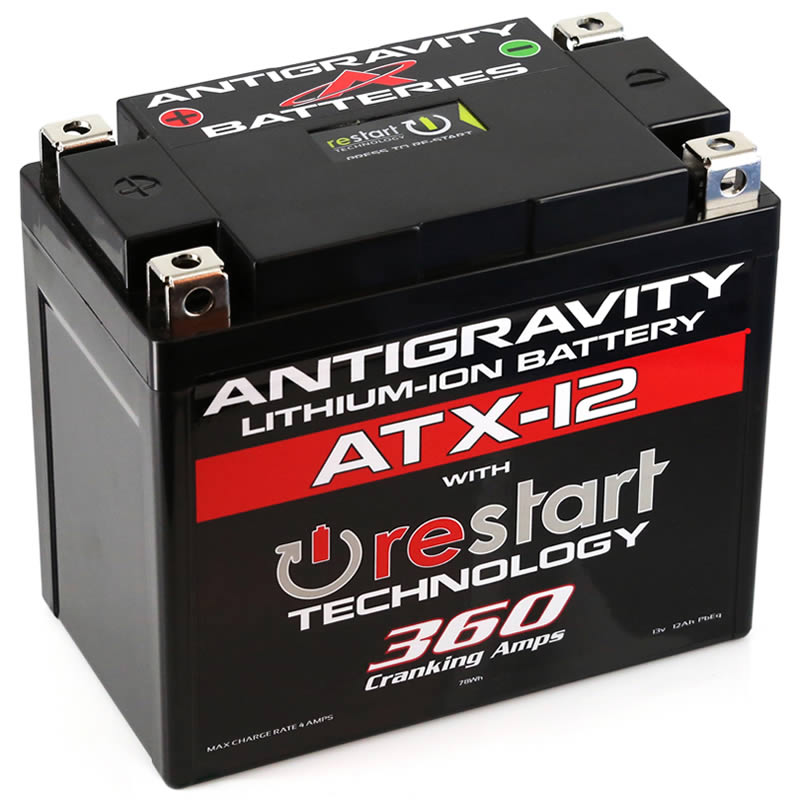 Antigravity ATX12 RE-START Lithium Battery - Triumph Twins