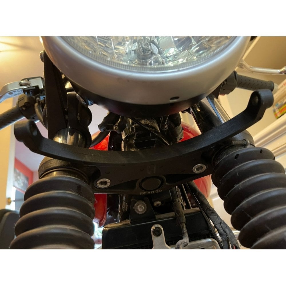 Motone Boomerang - Lower Yoke Indicator/Turn Signal Bracket - Street Twin/Speed Twin 900