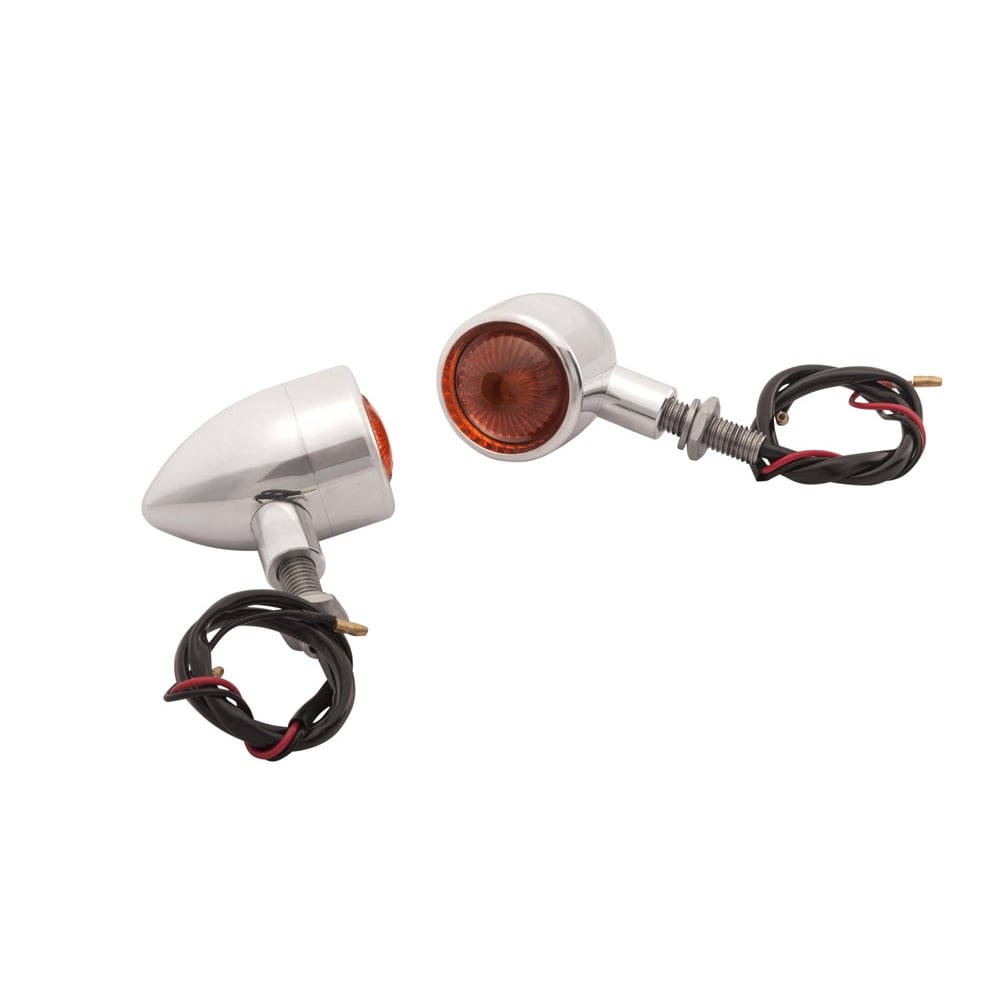 Motone Billet Turn Signals - Brushed