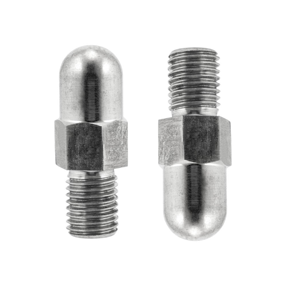 Motone Morningstars XL - Titanium Hero Blobs / Peg Scrapers / Lean Feelers - 2001-2015 Triumph Classics