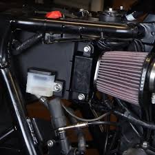 Motone Air Box Elimination tray - 2008 - 2015 Triumph Bonneville, Thruxton, Scrambler