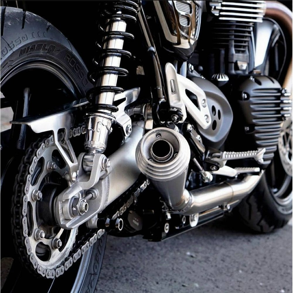 Motone Gladius - Speed Twin/Thruxton Chain Guard - Brushed or Black Finish