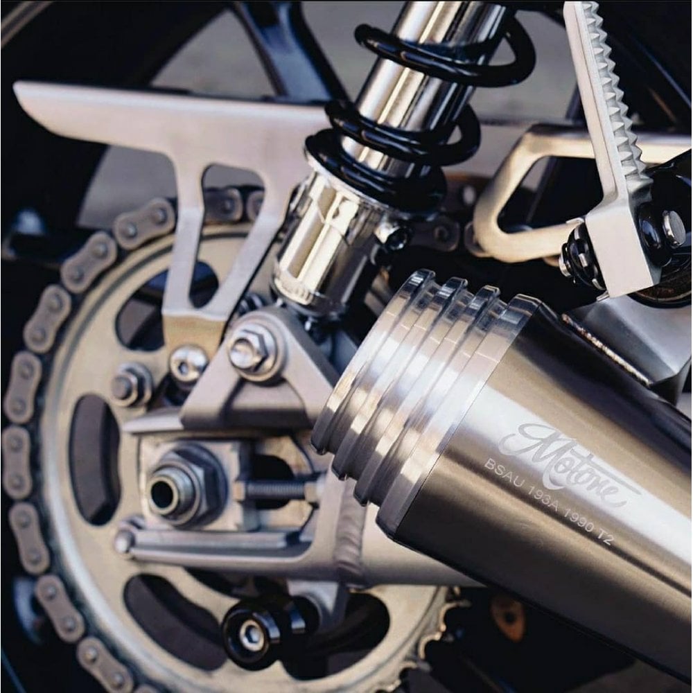 Motone Gladius - Speed Twin/Thruxton Chain Guard - Brushed or Black Finish