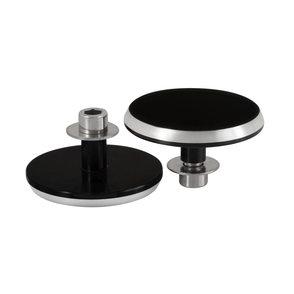 Motone Passenger Peg Delete / Block Off - Black