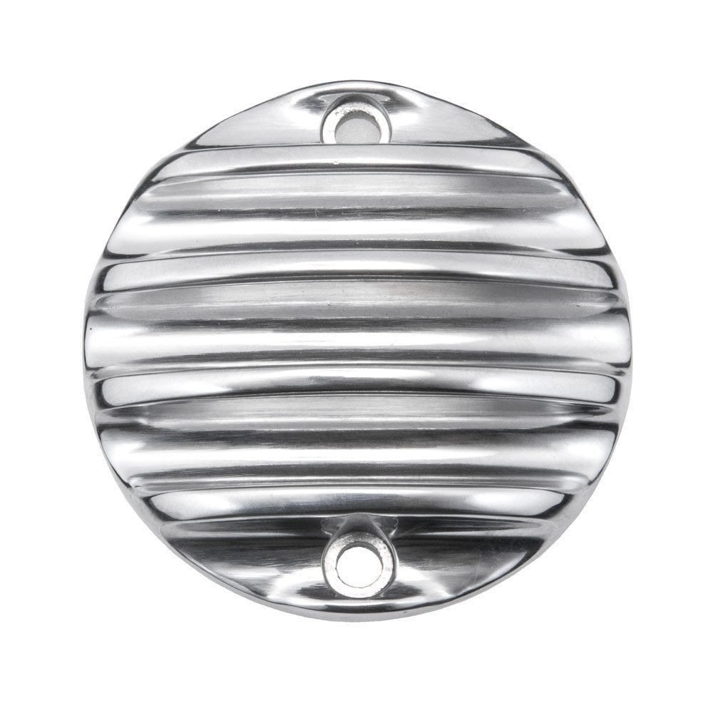 Motone Customs Ribbed ACG Cover - Polished