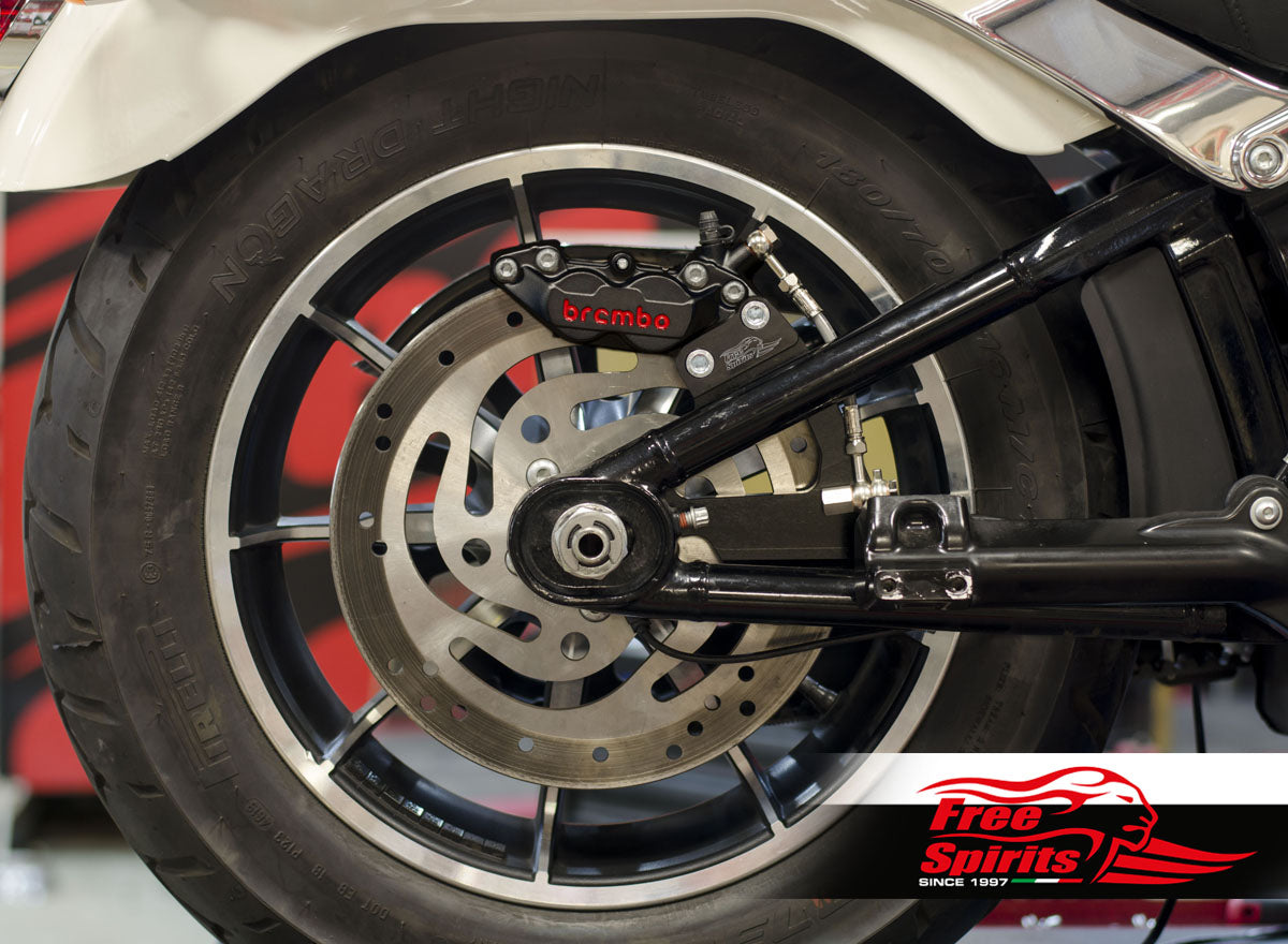 Free Spirits Brembo Rear Brake kit - Harley Davidson Softail 2018+