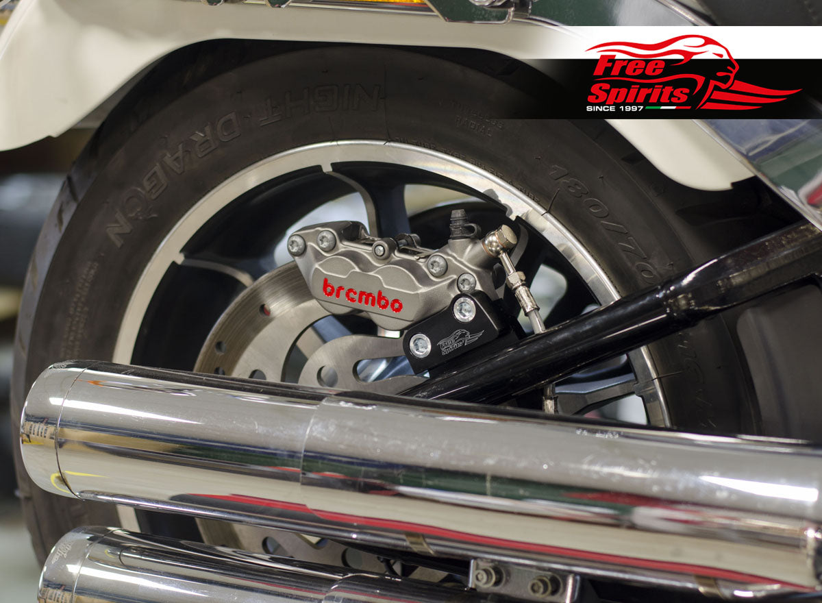 Free Spirits Brembo Rear Brake kit - Harley Davidson Softail 2018+