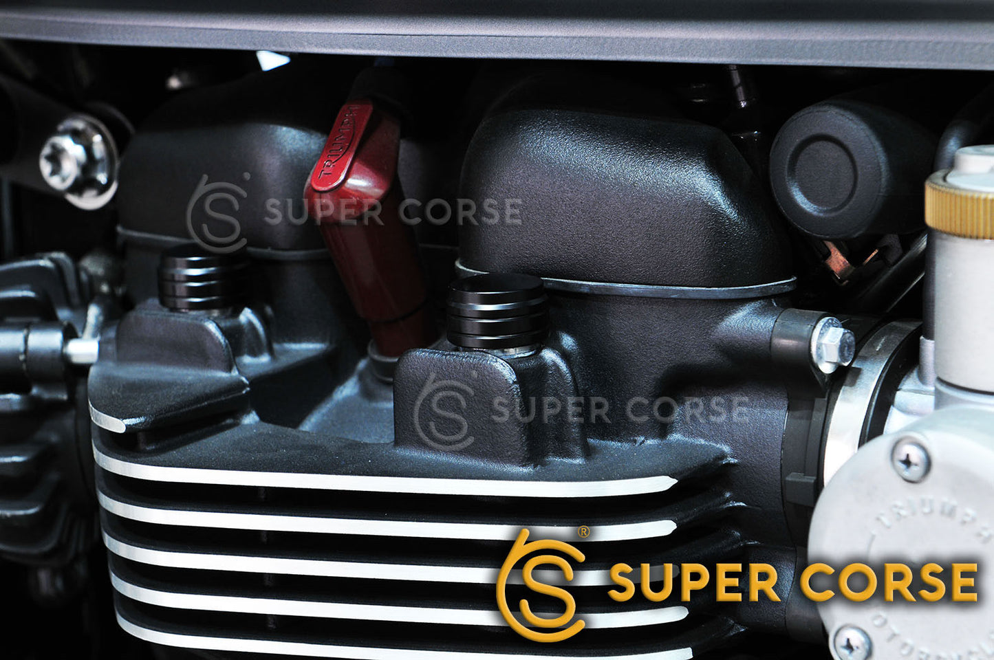 Super Corse Headbolt Covers / Dress Up Kit - Black