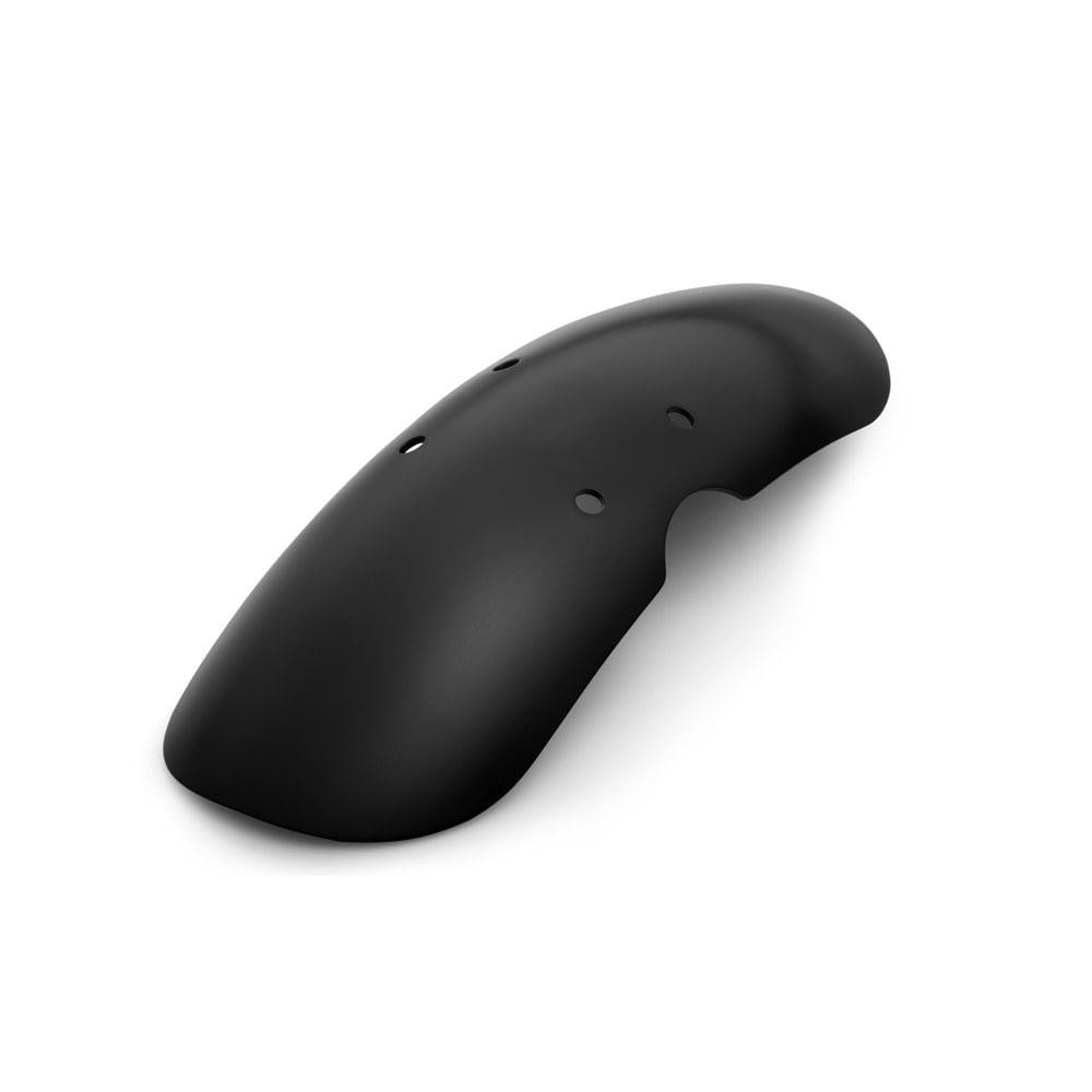 Motone Short Length Front Fender - Black Anodized - 2016+ Street Twin, T100, T120, Street Cup, Street Scrambler