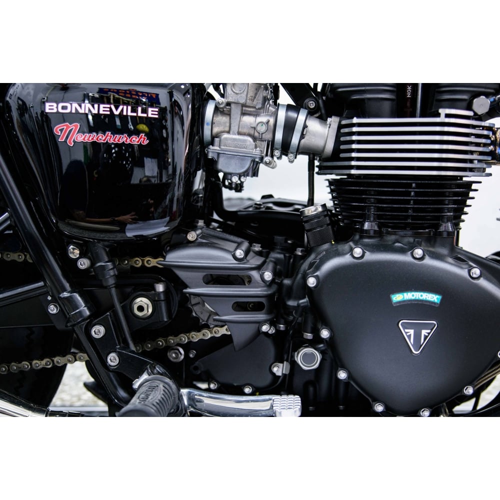 Motone Ribbed Sprocket Cover - Polished