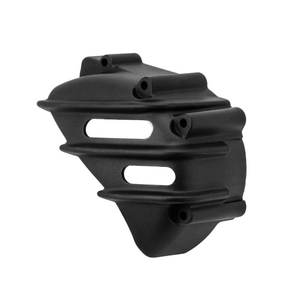 Motone Ribbed Sprocket Cover - Black