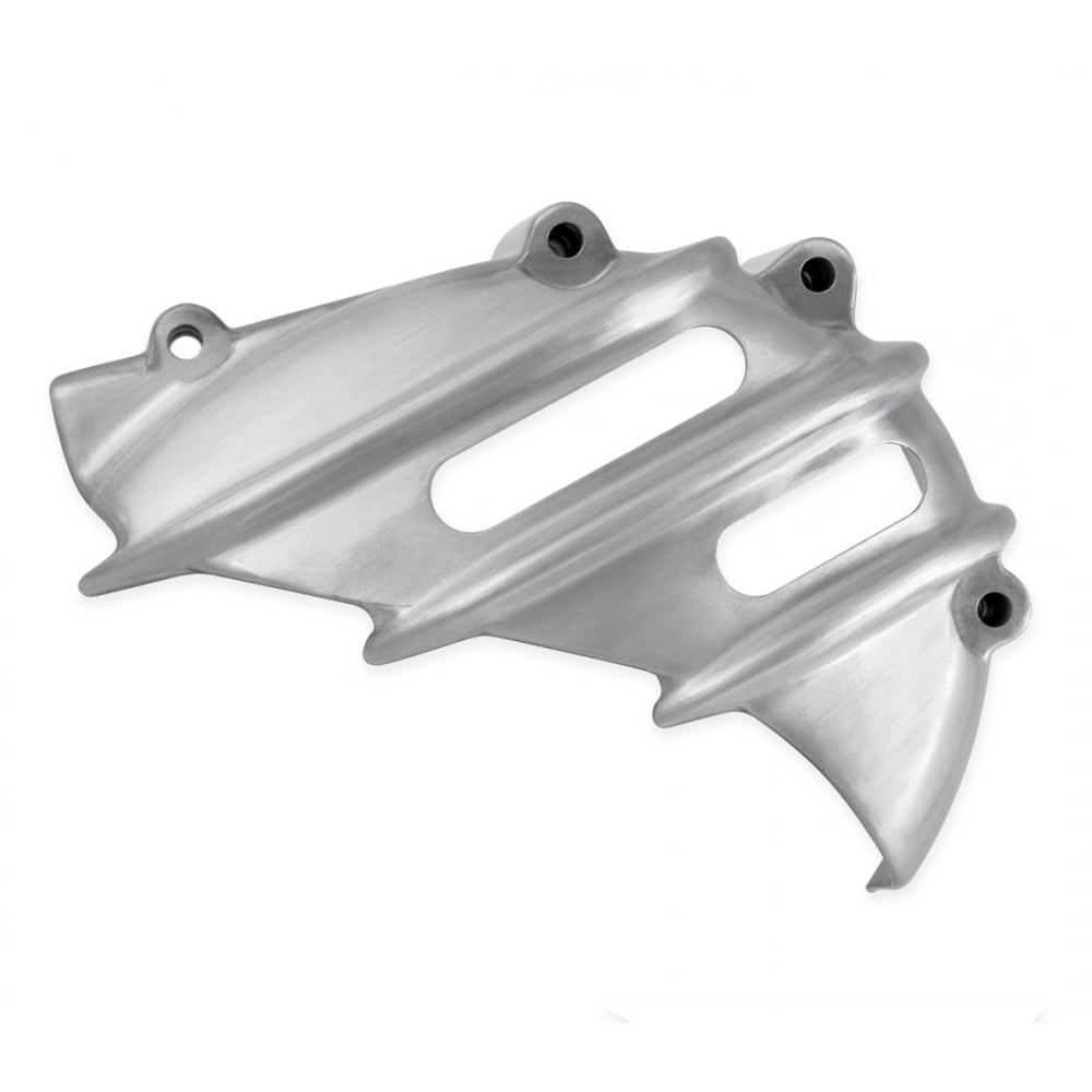 Motone Ribbed Sprocket Cover - Brushed