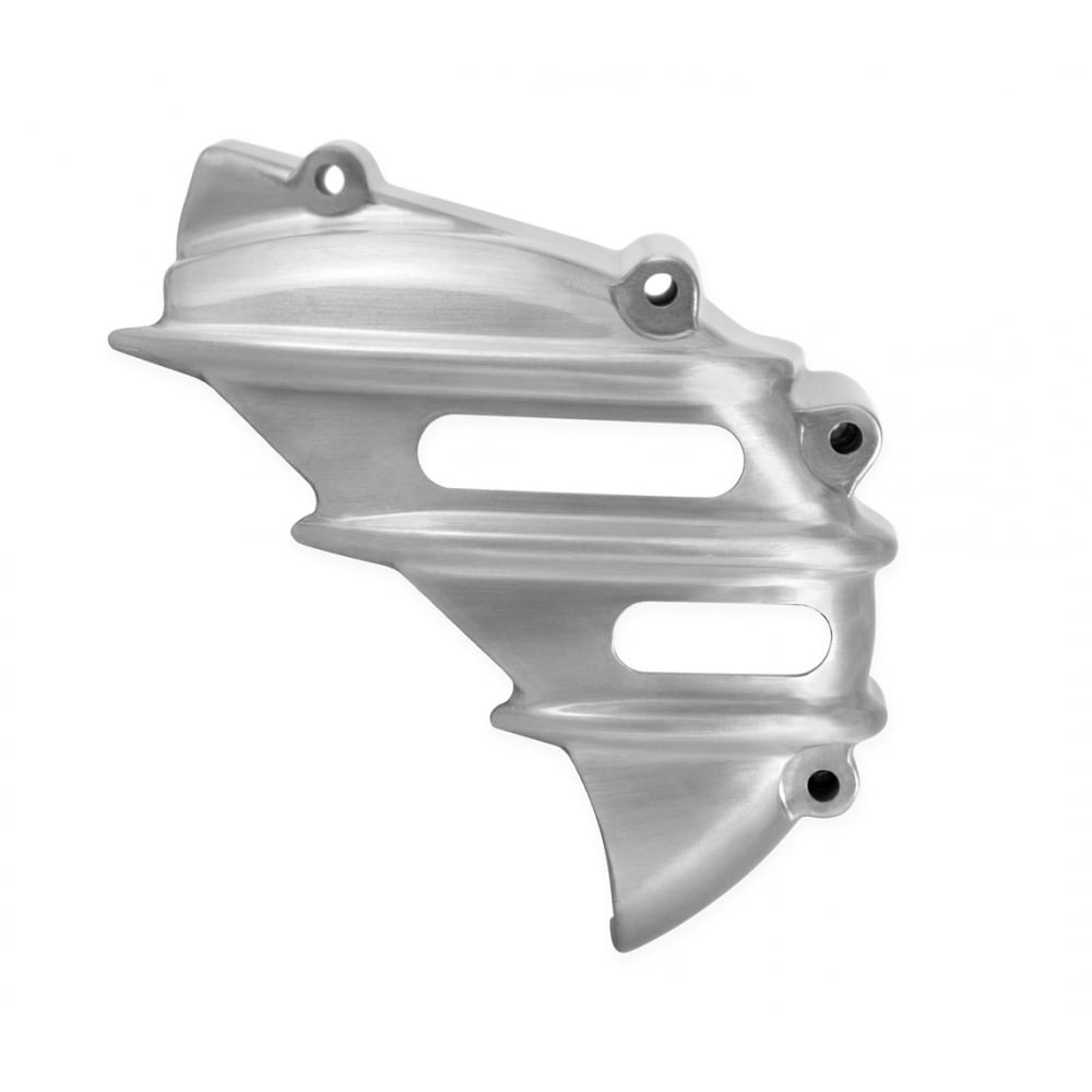 Motone Ribbed Sprocket Cover - Brushed