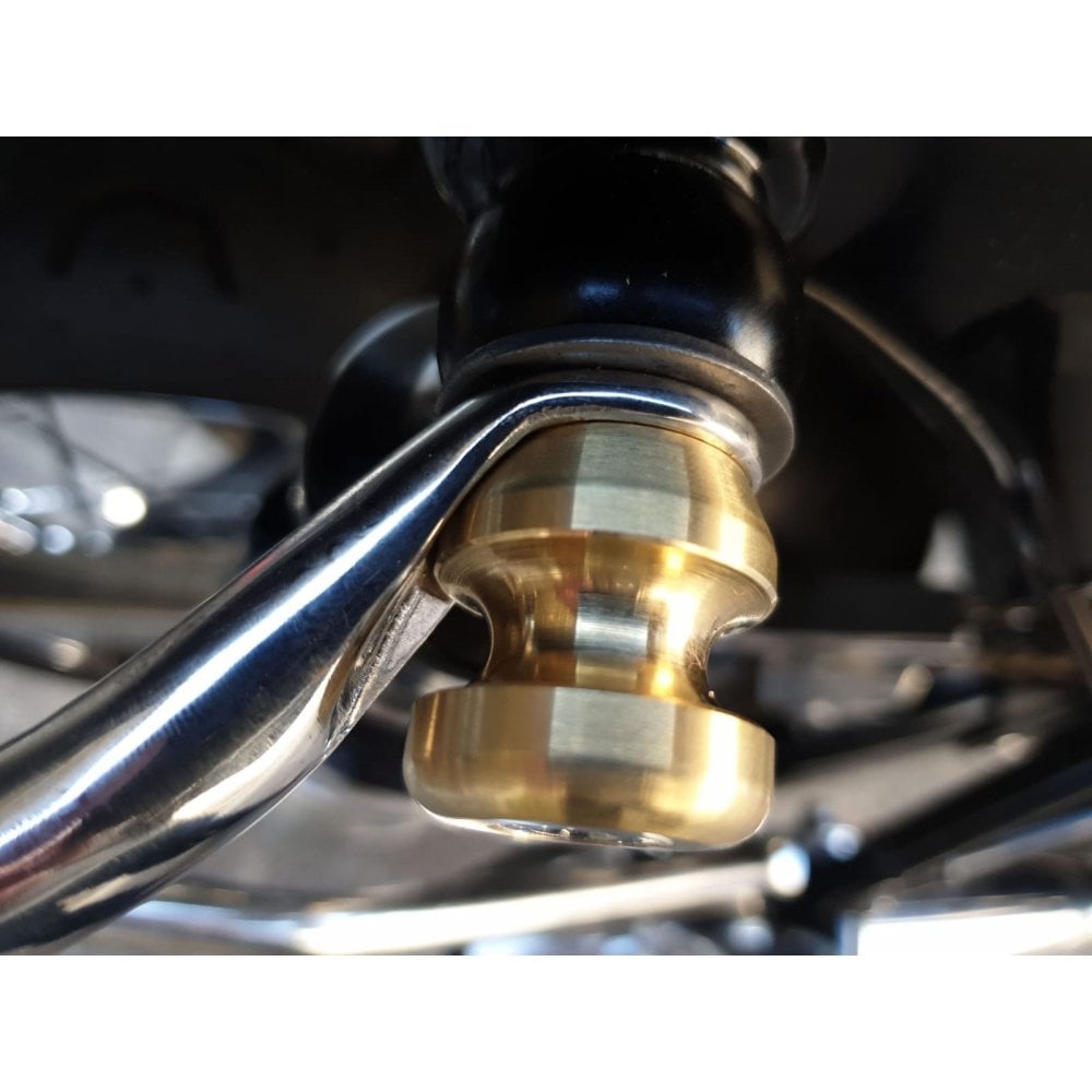 Motone Shock Mount Luggage Spools - Brass