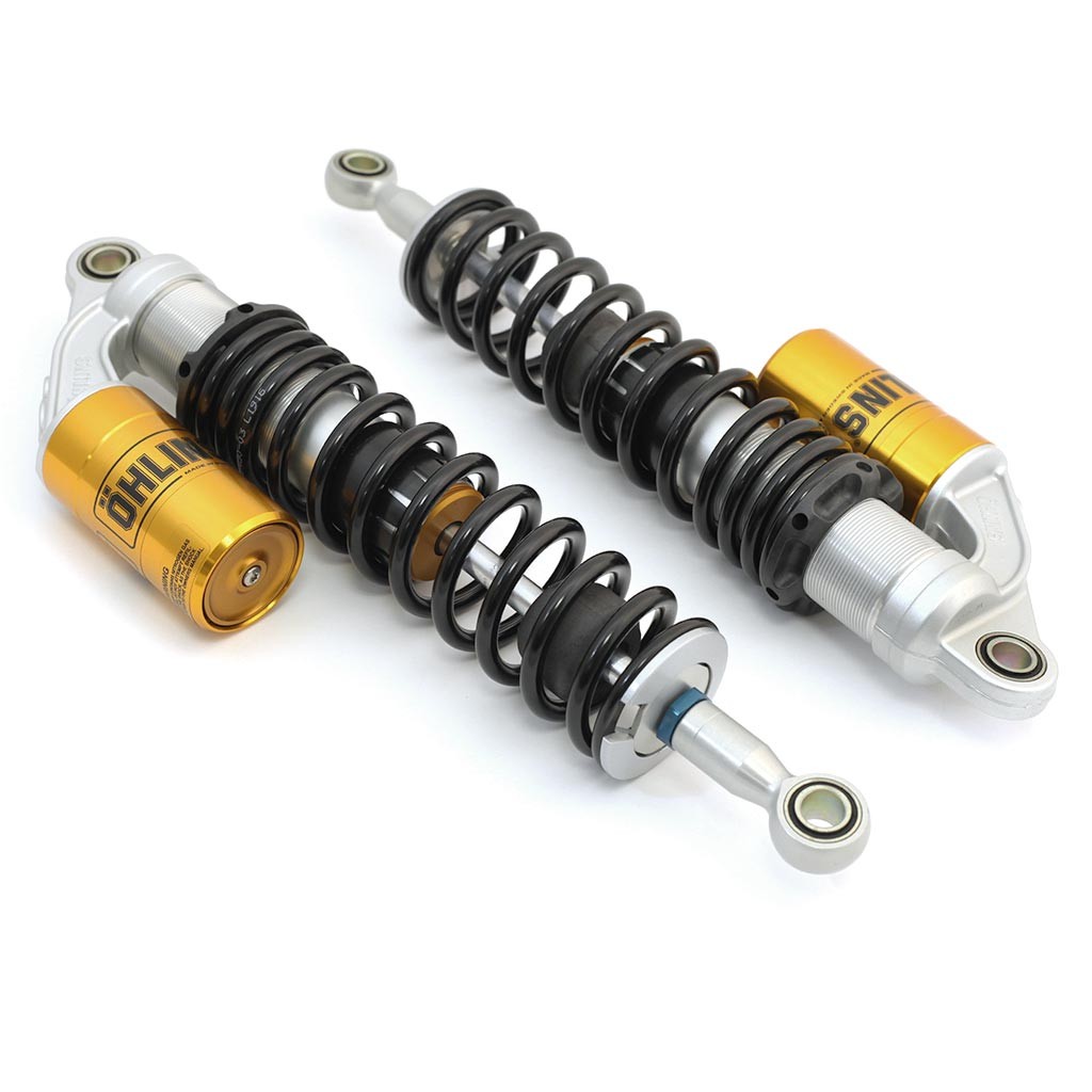 Ohlins S36PL STX36 Reservoir Shocks - Triumph Thruxton, Scrambler