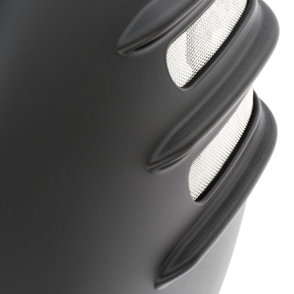 Motone Ribbed Side Covers - Matte Black - Triumph Bobber / Speedmaster