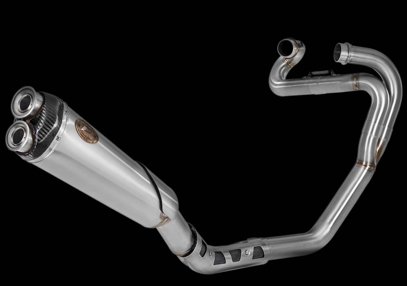 Zard 2:1 Low Mount Full Exhaust System - 2024+ Triumph Scrambler 1200 XE / X
