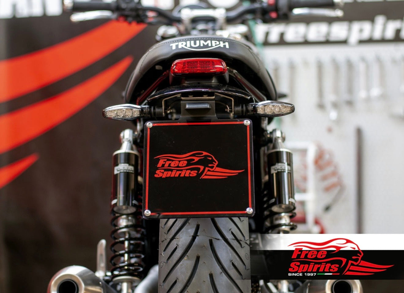 Free Spirits Tail Tidy - 2025+ Triumph Speed Twin 900 / 2026+ Triumph Scrambler 900