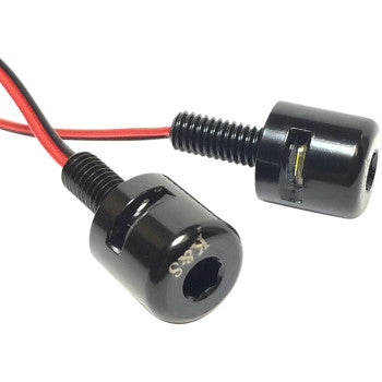 LED License Plate Bolts - Black or Silver