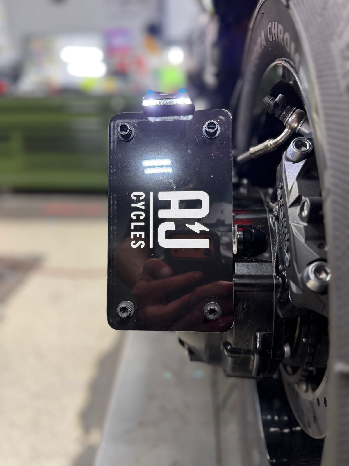 Sidemount License Plate Bracket - No Light Version - Triumph Rocket