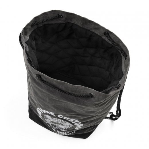 Motone LIDMASTER Waxed Canvas Deluxe Lined Helmet Bag
