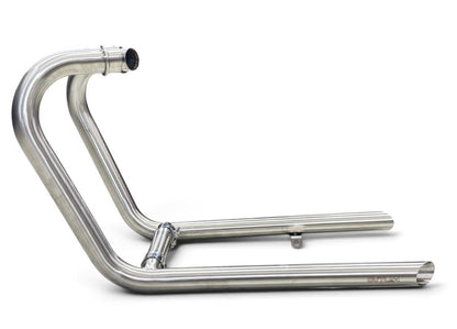 Bella Garage Outlaw Full Exhaust System Drag Pipes - Triumph Bonneville T100 / T120, Street Twin 900, Speed Twin 900