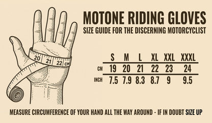 Motone Forno Heated Motorcycle Goatskin Leather Riding Gloves - Yellow