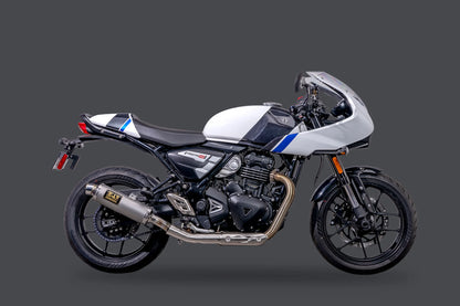 Yoshimura GP Magnum Slip On Exhaust - Stainless Steel - Triumph 400 - Speed, Scrambler, Tracker, Thruxton