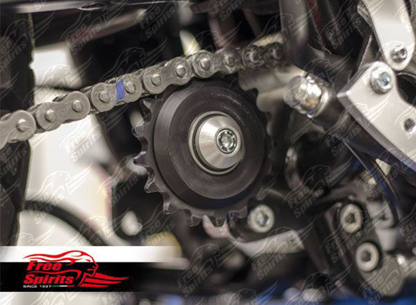 Free Spirits Dynamic Chain Tensioner - 2001 - 2016 Air Cooled Triumph Bonneville, Scrambler and Thruxton