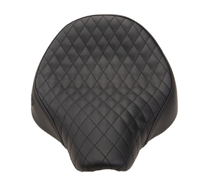 British Customs DIAMOND STITCH GEL SEAT FOR BONNEVILLE BOBBER