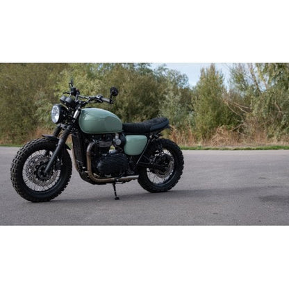 Motone Cortado Hoop, Fender and Seat Kit with Cylon Light with Alcantara seat - 2016+ Triumph Bonneville T100 / T120, Speed Twin 900, Street Twin, Street Scrambler