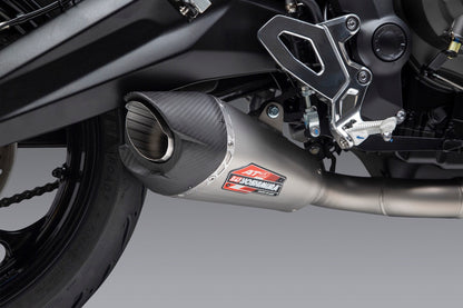 Yoshimura Race AT2 Stainless Full Exhaust w/ Stainless Muffler- Triumph Trident 660 / Tiger Sport 660