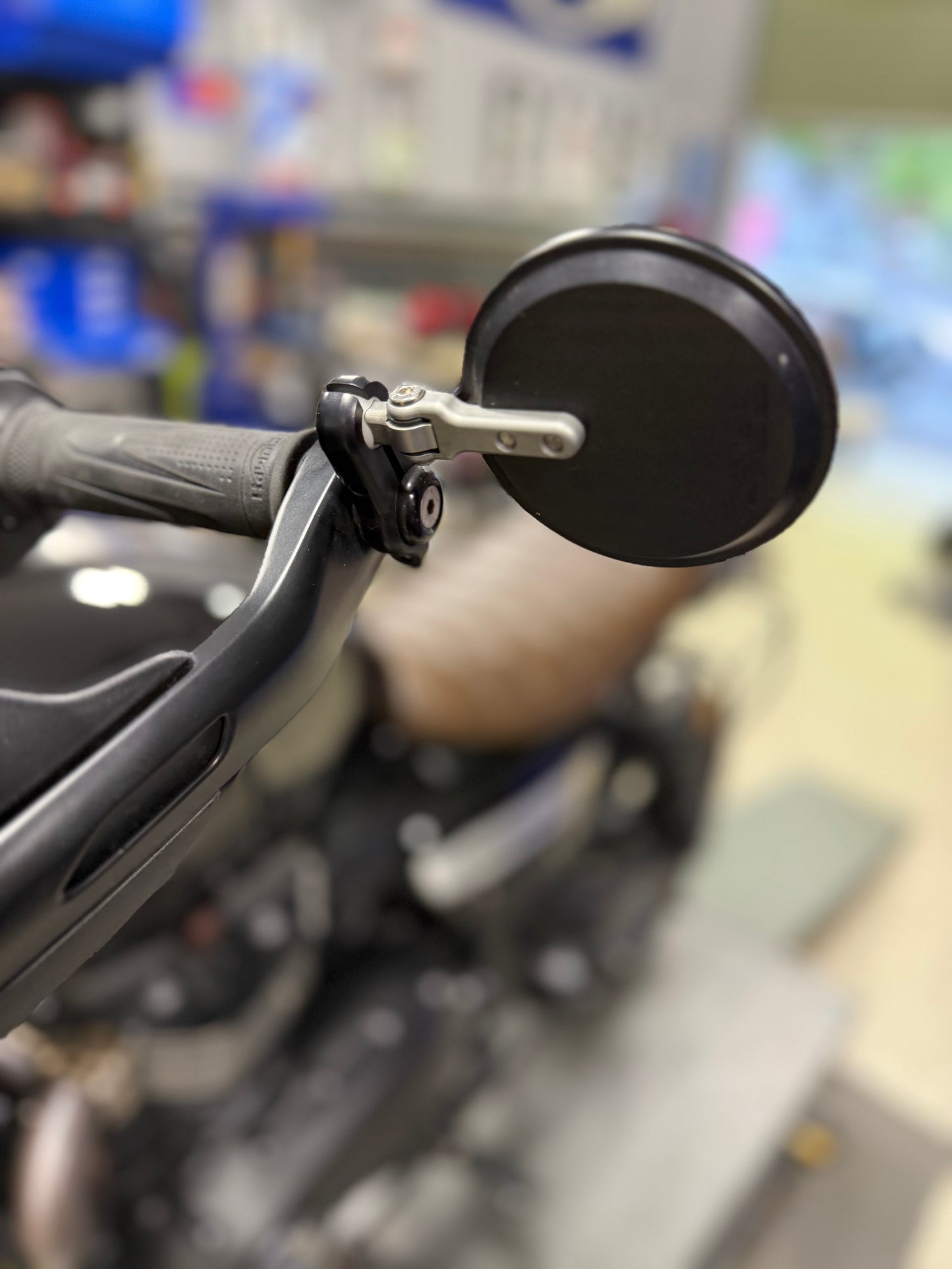 CRG Hindsight LS Bar End Mirror Kit - Triumph Scrambler 1200 XE / XC