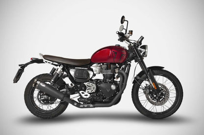 Zard 2:1 Low Mount Full Exhaust System - 2024+ Triumph Scrambler 1200 XE / X