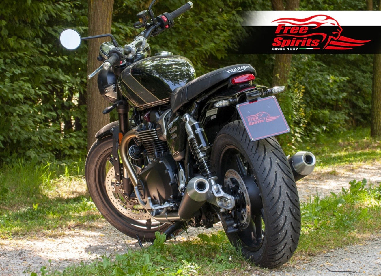 Free Spirits Tail Tidy - 2025+ Triumph Speed Twin 900 / 2026+ Triumph Scrambler 900