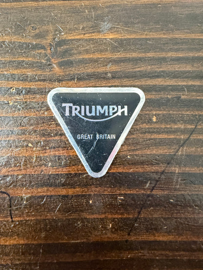 Triumph Retro Triangle Sticker for Alternator / Stator Cover