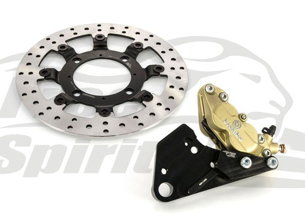 Free Spirits Brembo Rear Brake Upgrade with Rotor - Triumph Bobber, Bobber Black and Speedmaster