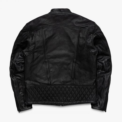 Motone Revolver Leather Jacket - Black