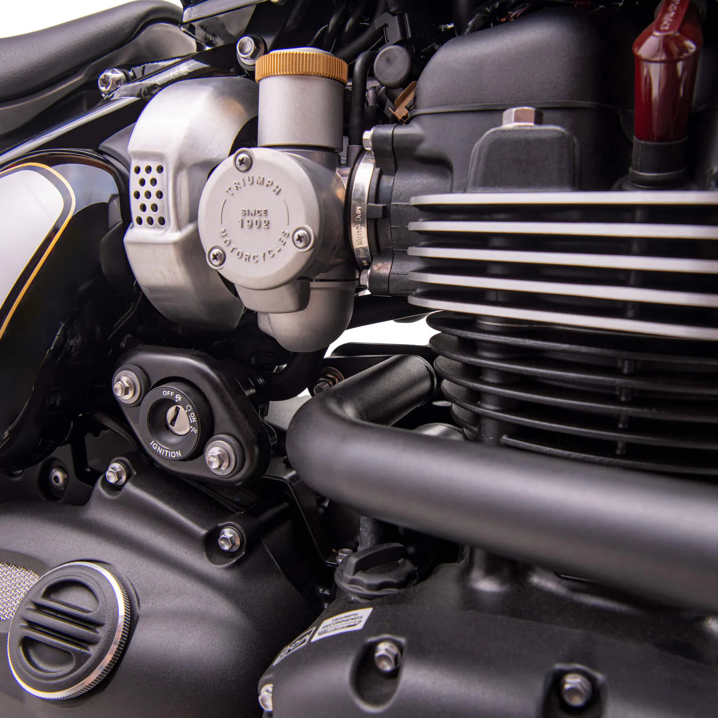 British Customs 3 Point Engine Guards / Crash Protection - 2016+ Triumph Twins
