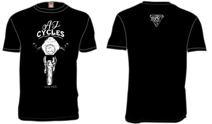 A&J Cycles “R” T-Shirt - Front Graphic