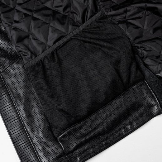 Motone Revolver Leather Jacket - Black