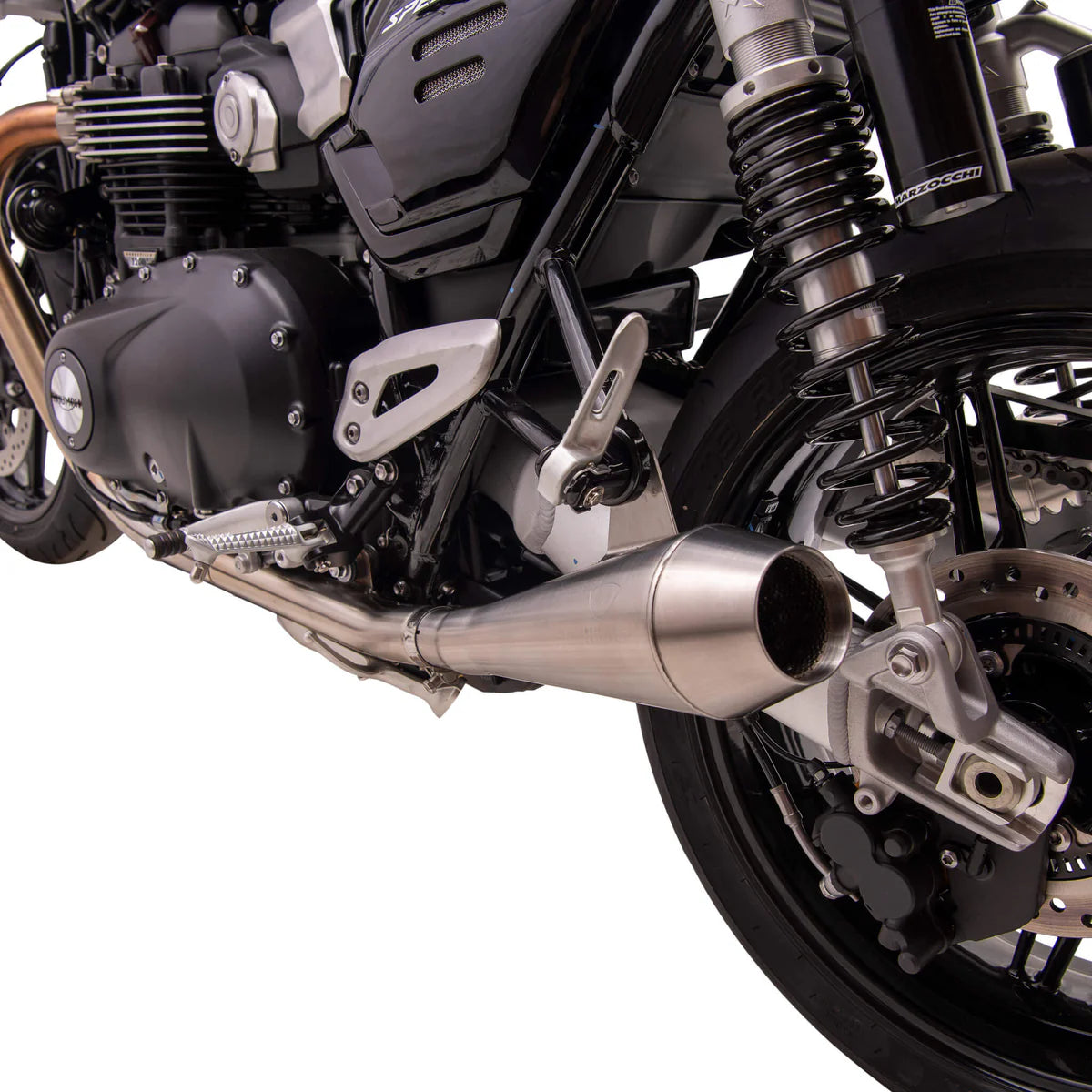 British Customs Builder Series Shorty Exhaust - 2025+ Triumph British Customs Builder Series Shorty Exhaust - 2025+ Triumph