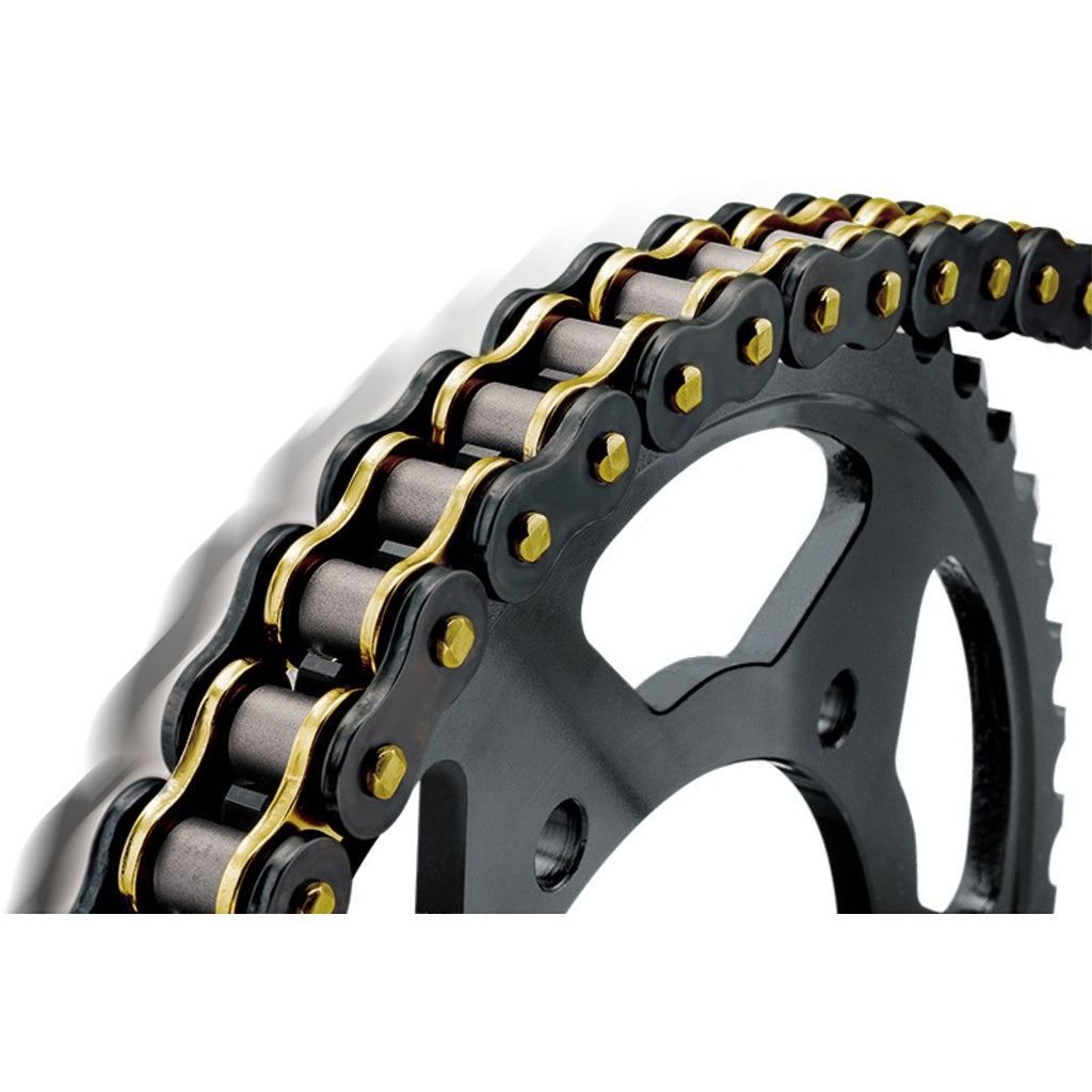 Bikemaster BMZR 525 Chain - Black/Gold - 120 Link